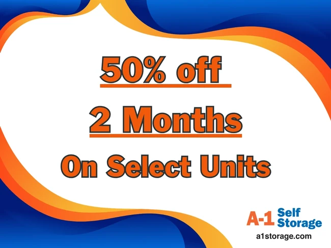50% Off 2 Months on Select Units
